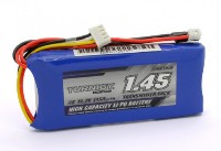 Bateria TX Turnigy Plana 1450mAh 3S 11,1V Lipoly Pack (Futaba/JR)